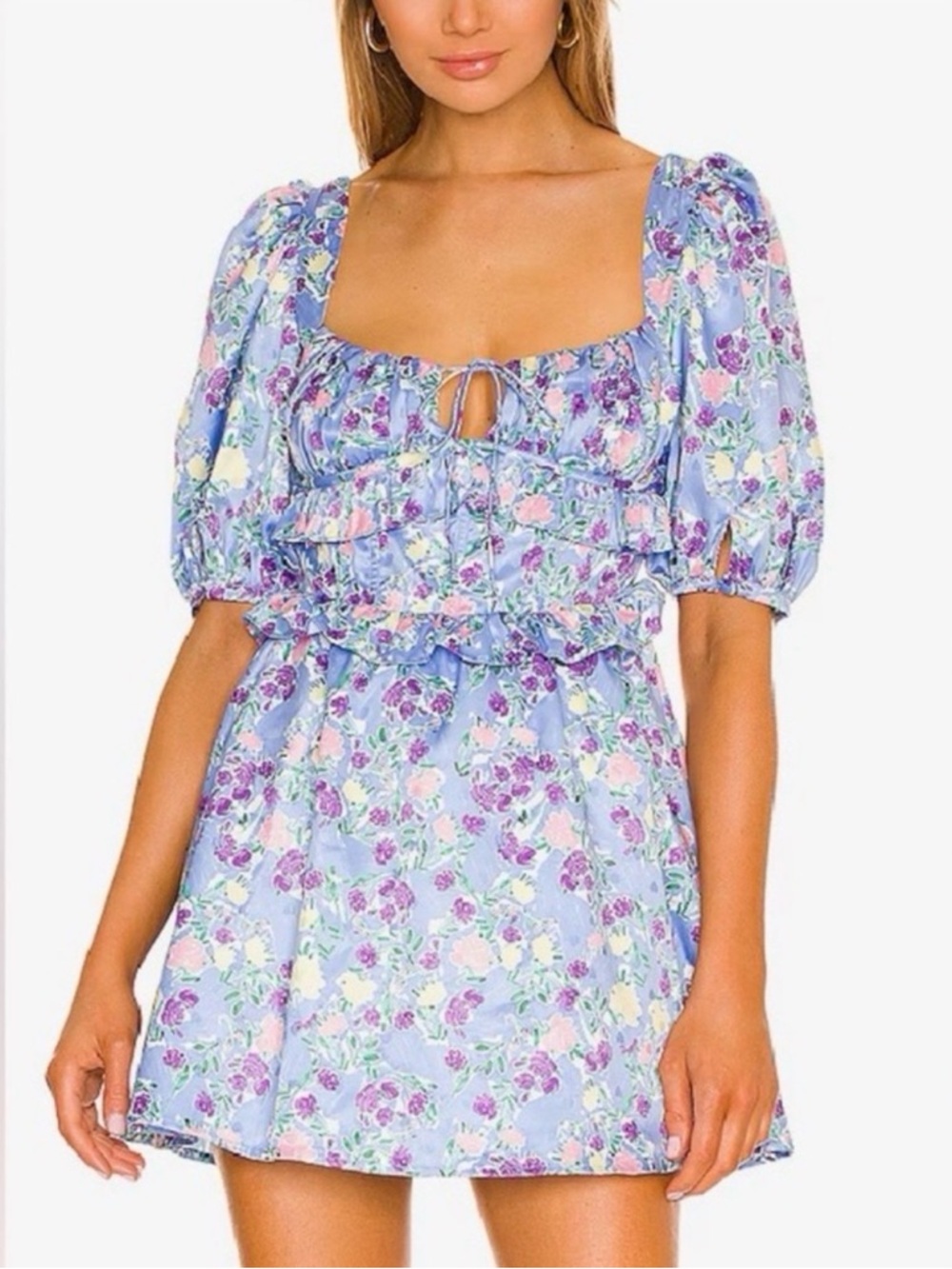 For Love & Lemons Spring Mini Dress